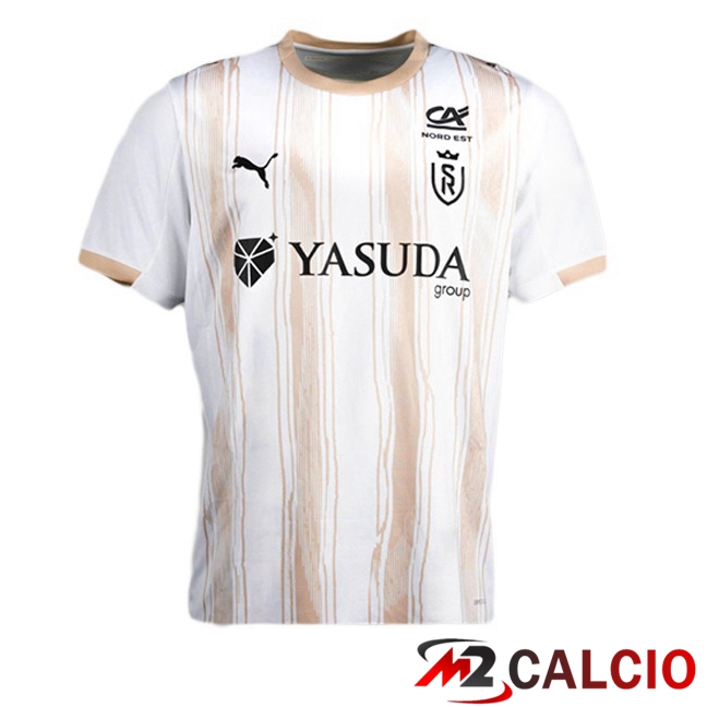 Maglie Calcio Stade de Reims Seconda Bianco 2025/2026