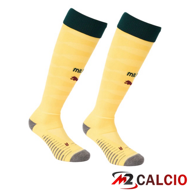 Calzini Calcio AC Milan Terza Giallo 2025/2026