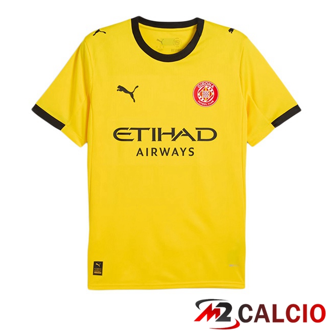Maglie Calcio Girona Seconda Giallo 2025/2026