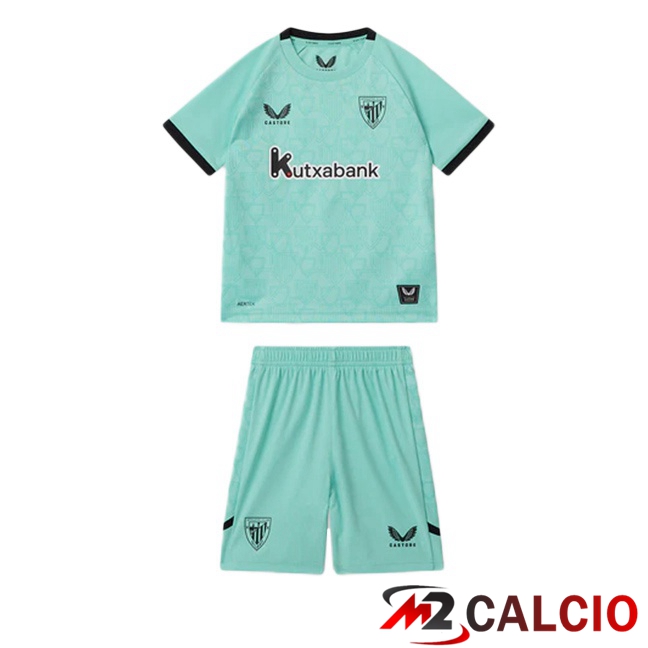 Maglie Calcio Athletic Club Bambino Terza Verde 2025/2026