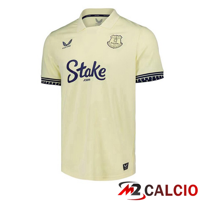 Maglie Calcio Everton Seconda Giallo 2025/2026