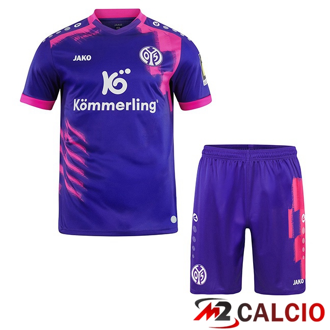 Maglie Calcio FSV Mainz 05 Bambino Seconda Viola 2025/2026