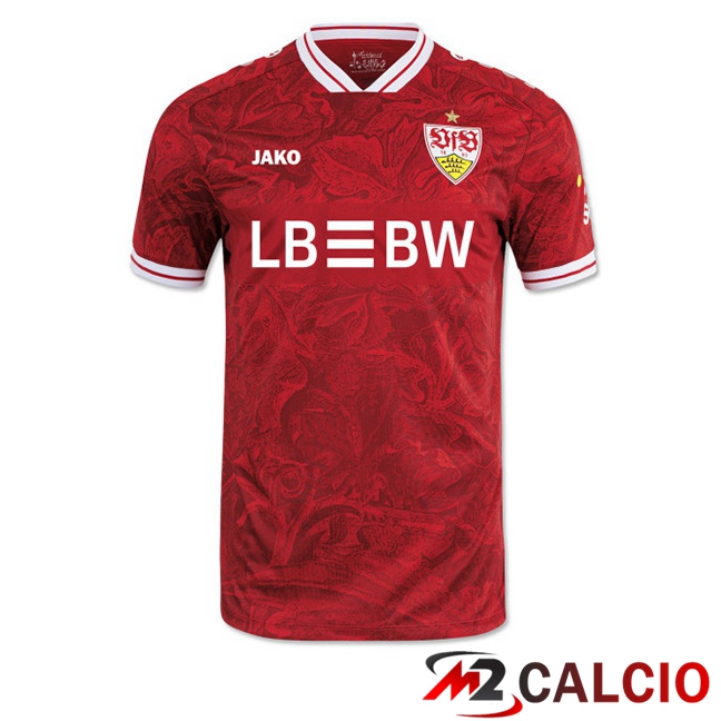 Maglie Calcio VfB Stuttgart Seconda Rosso 2025/2026