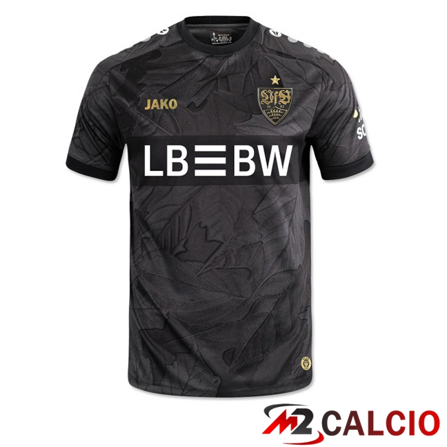 Maglie Calcio VfB Stuttgart Terza Nero 2025/2026