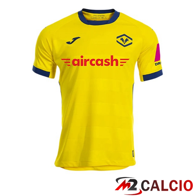 Maglie Calcio Hellas Verone Seconda Giallo 2025/2026