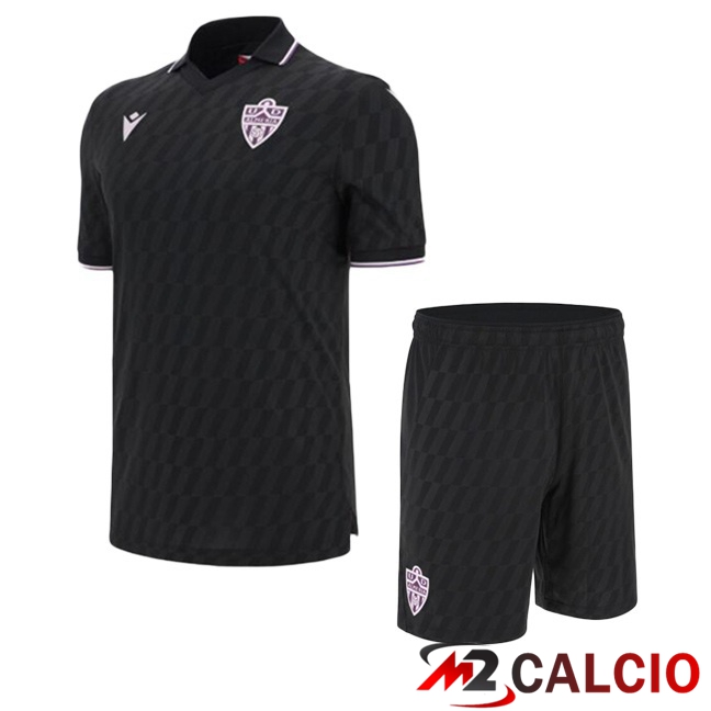 Maglie Calcio UD Almeria Bambino Terza Nero 2025/2026