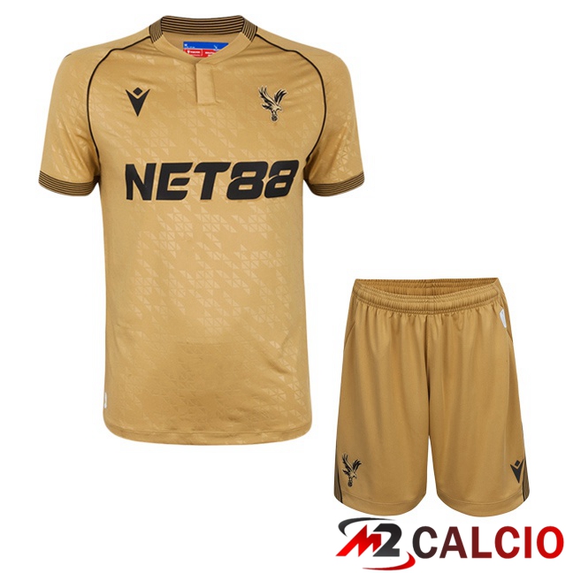 Maglie Calcio Crystal Bambino Palace Edizione Speciale Giallo 2025/2026