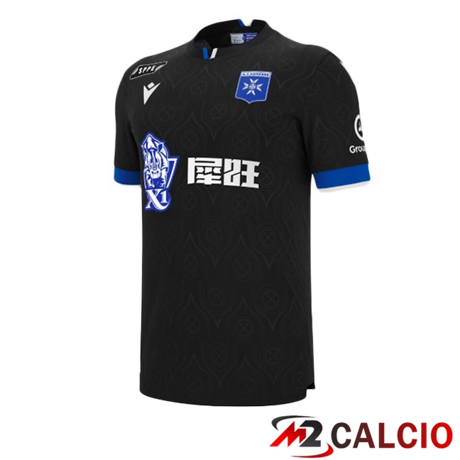 Maglie Calcio AJ Auxerre Seconda Nero 2025/2026