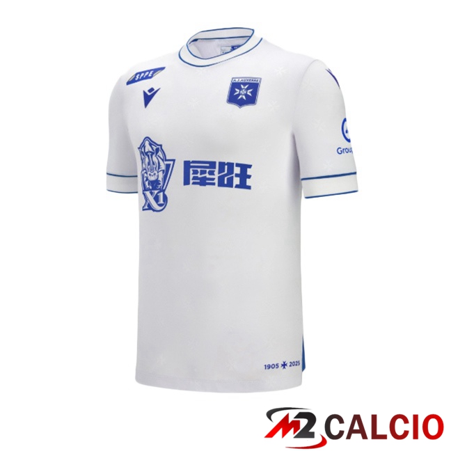 Maglie Calcio AJ Auxerre Prima Bianco 2025/2026