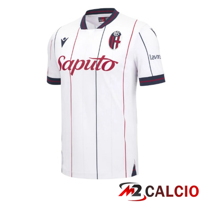Maglie Calcio Bologna Seconda Bianco 2025/2026