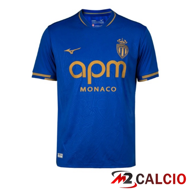 Maglie Calcio AS Monaco Seconda Blu 2025/2026