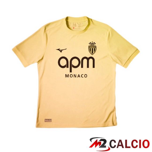 Maglie Calcio AS Monaco Terza Giallo 2025/2026