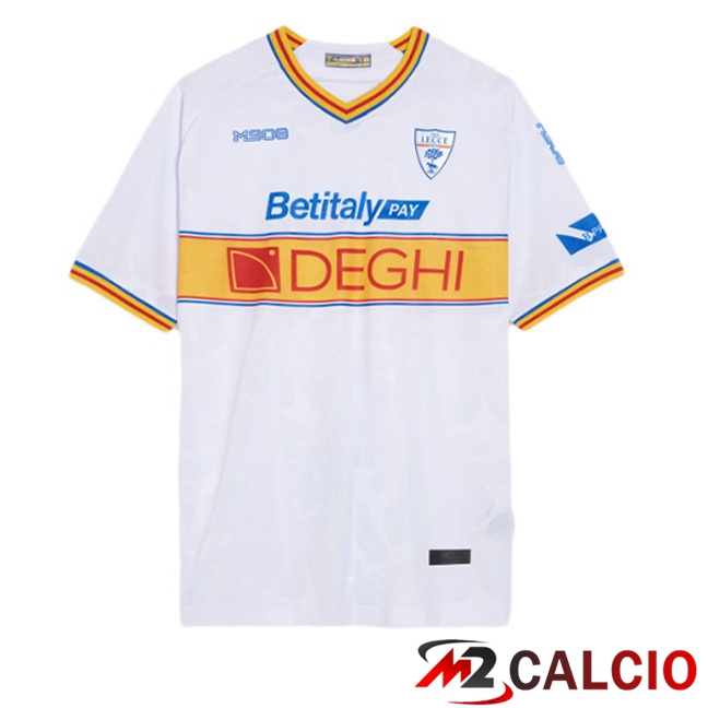 Maglie Calcio Lecce Seconda Bianco 2025/2026