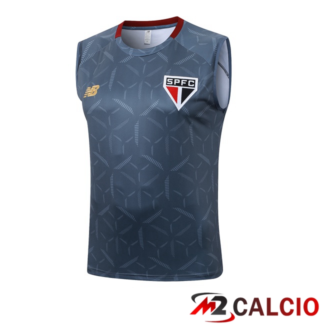 Canotta Allenamento Sao Paulo FC Grigio 2025/2026