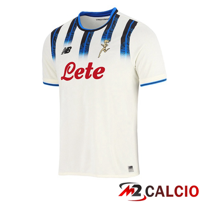 Maglie Calcio Atalanta Seconda Bianco 2025/2026