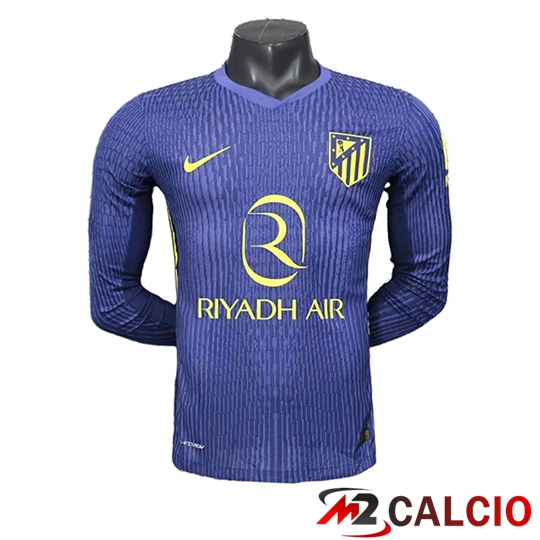 Maglie Calcio Atletico Madrid Seconda Manica Lunga 2025/2026