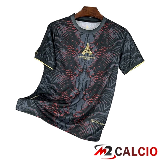 Maglie Calcio PSG Special Edition Nero 2025/2026  Maglie Calcio PSG Special Edition Nero 2025/2026