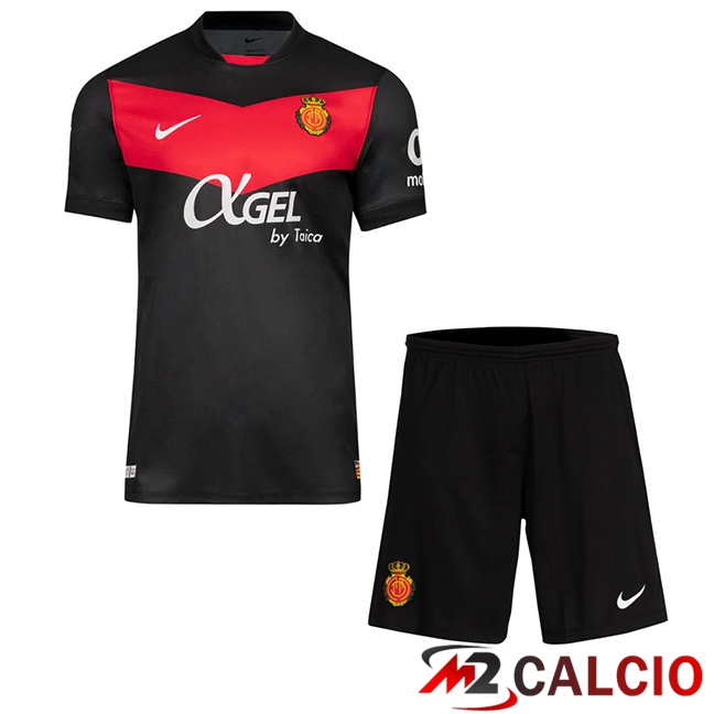 Maglie Calcio RCD Mallorca Bambino Terza Nero 2025/2026