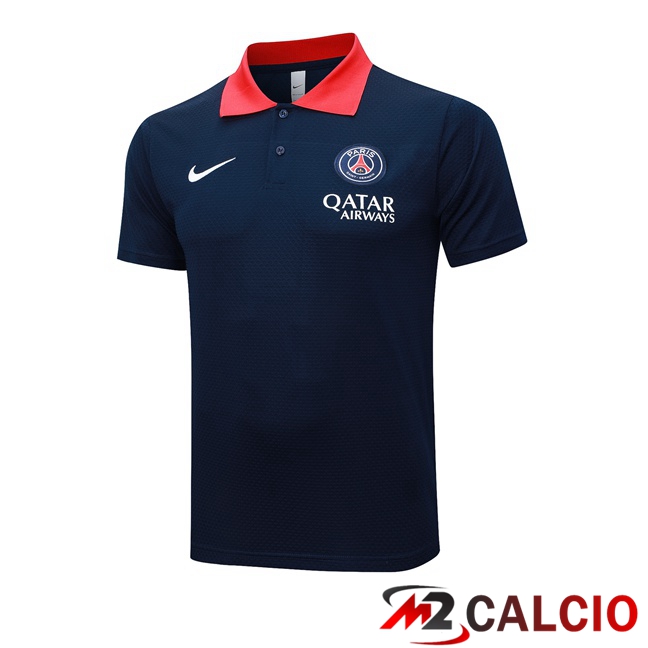 Maglia Polo Paris PSG Blu Reale 2025/2026