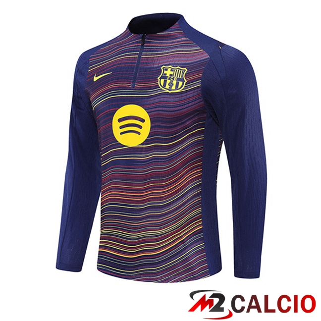 Felpa Allenamento FC Barcellona Blu Reale 2025/2026