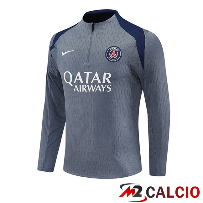 Felpa Allenamento Paris PSG Grigio 2025/2026