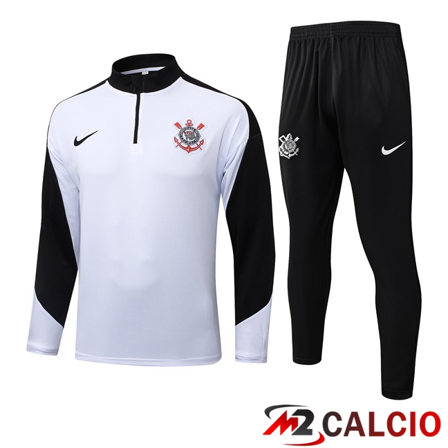 Insieme Tuta Calcio Corinthians Bianco 2025/2026