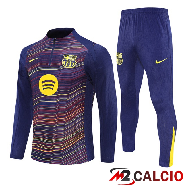 Insieme Tuta Calcio FC Barcellona Blu Reale 2025/2026