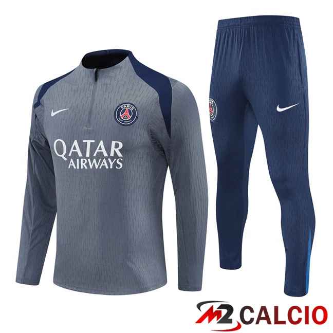 Insieme Tuta Calcio Paris PSG Grigio 2025/2026