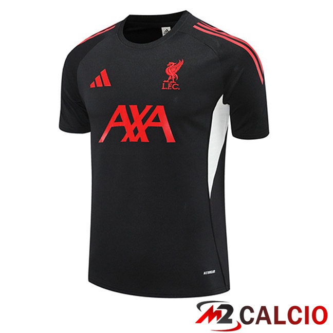 T Shirt Allenamento FC Liverpool Nero 2025/2026