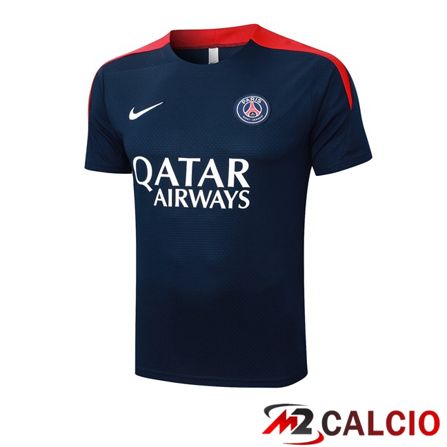 T Shirt Allenamento Paris PSG Blu Reale 2025/2026
