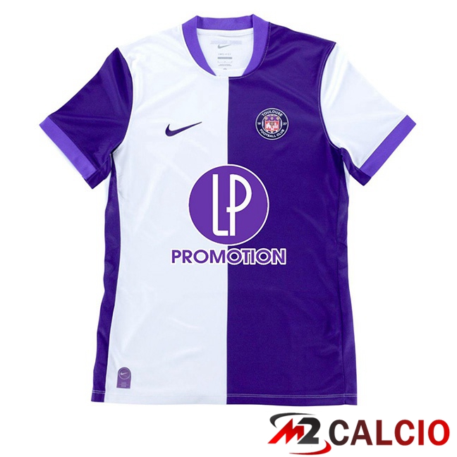 Maglie Calcio Toulouse Prima Viola Bianco 2025/2026