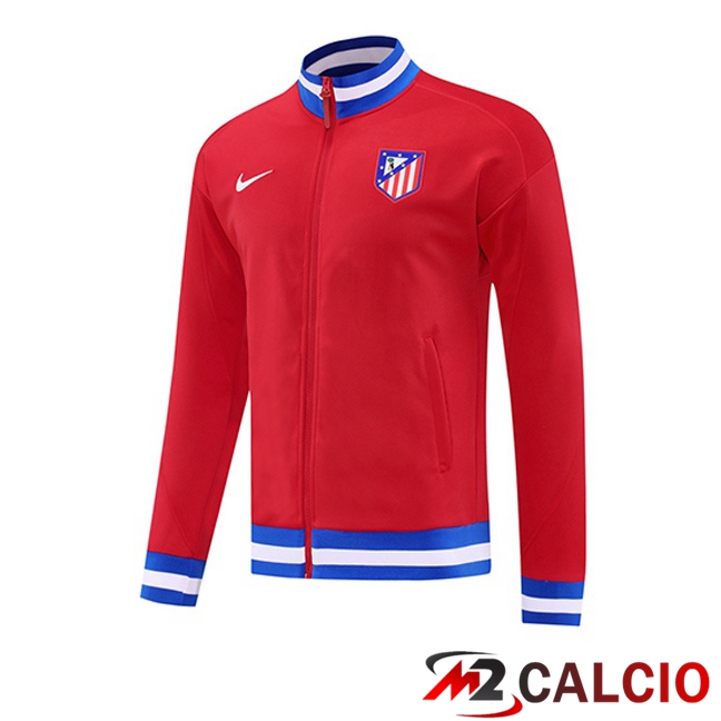 Giacca Calcio Atletico Madrid Rosso 2025/2026
