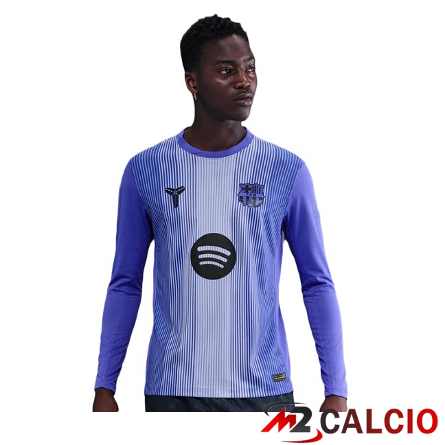 Maglie Calcio FC Barcellona Portiere Manica Lunga Viola 2025/2026