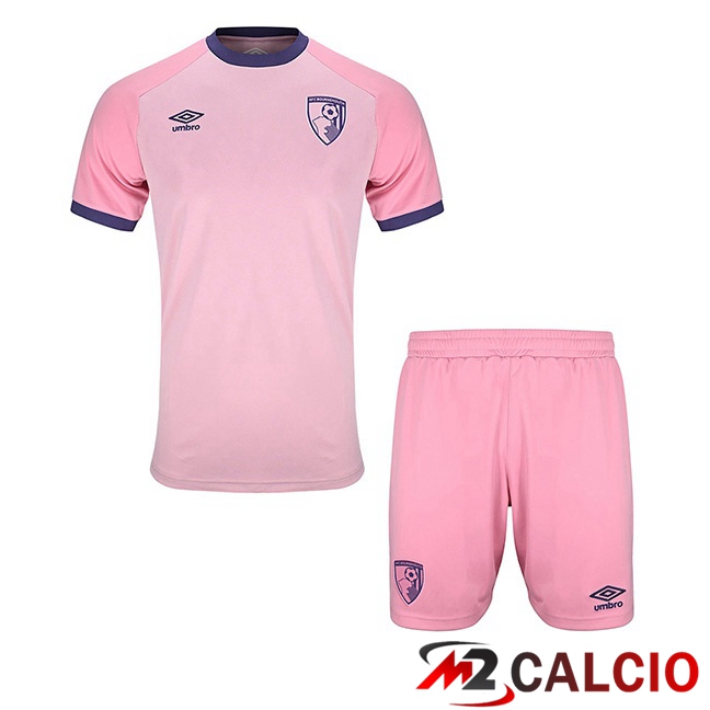 Maglie Calcio AFC Bournemouth Bambino Terza Rosa 2025/2026