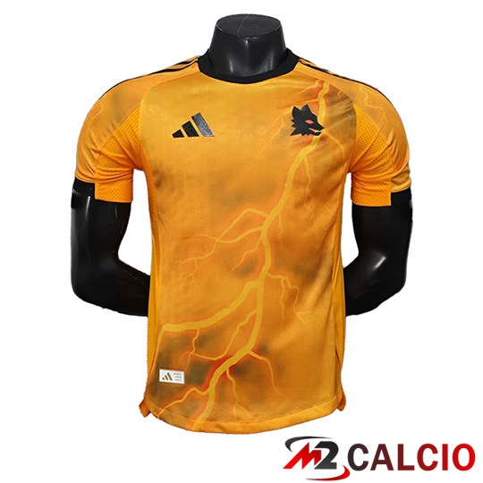 Maglie Calcio As Roma Seconda 2025/2026  Maglie Calcio As Roma Seconda 2025/2026