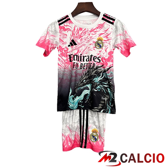 Maglie Calcio Real Madrid Bambino Edizione Speciale Rosa 2025/2026