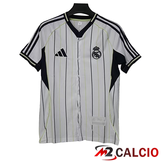 Maglie Calcio Real Madrid Edizione Speciale Bianco/Nero 2025/2026