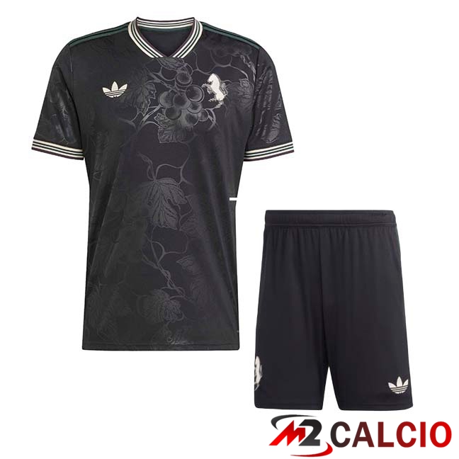 Maglie Calcio Juventus Bambino Terza Nero 2025/2026