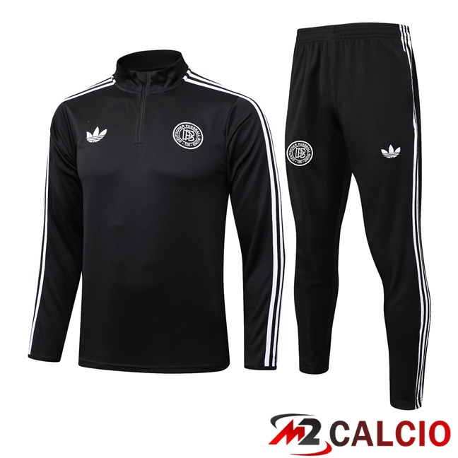 Insieme Tuta Calcio Germania Nero 2025/2026