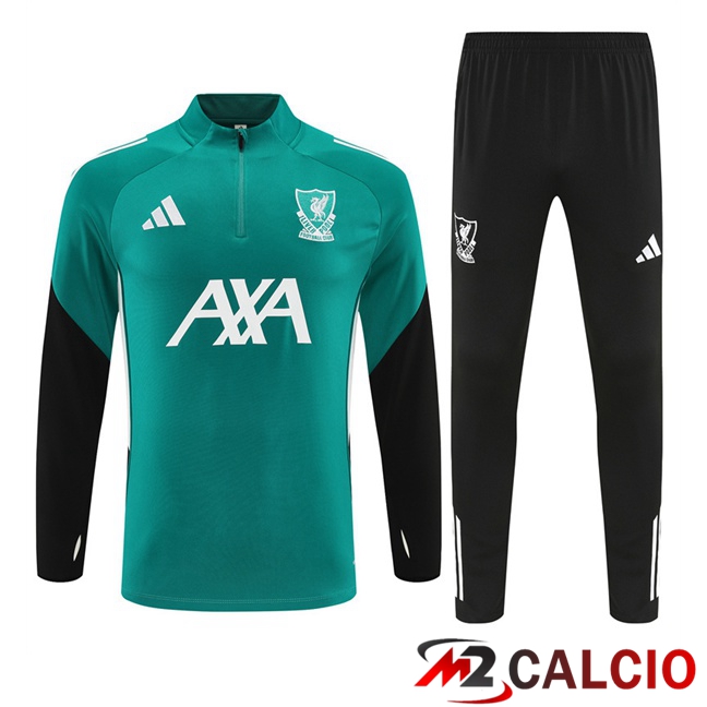 Insieme Tuta Calcio FC Liverpool Verde 2025/2026
