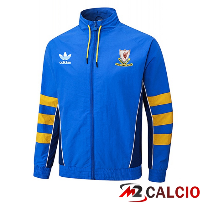 Giacca Calcio FC Liverpool Blu 2025/2026  Giacca Calcio FC Liverpool Blu 2025/2026
