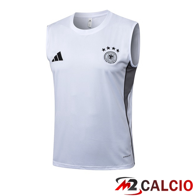Canotta Allenamento Germania Bianco 2025/2026  Canotta Allenamento Germania Bianco 2025/2026
