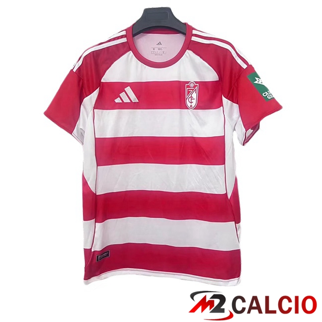 Maglie Calcio Granada CF Prima Rosso Bianco 2025/2026