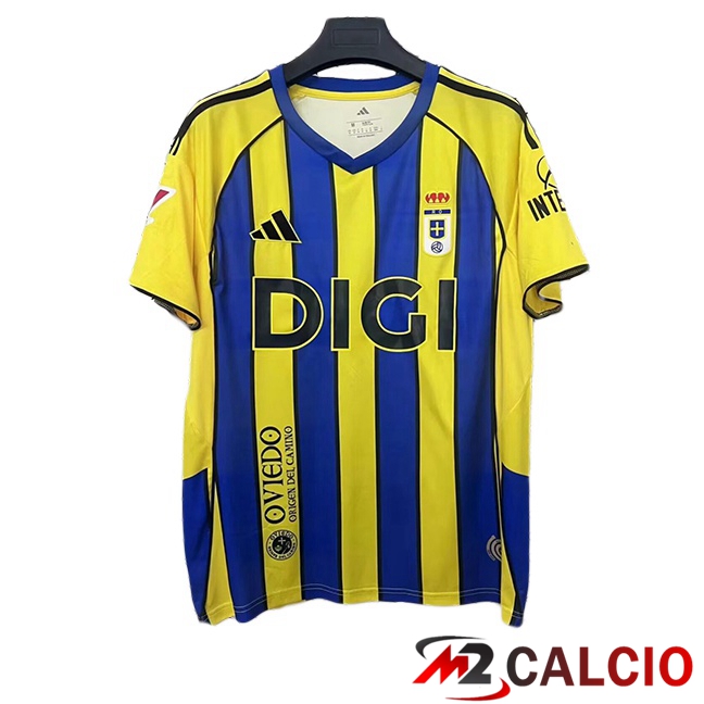 Maglie Calcio Real Oviedo Seconda Giallo 2025/2026