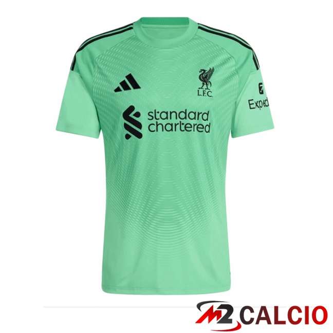Maglie Calcio FC Liverpool Portiere Verde 2025/2026  Maglie Calcio FC Liverpool Portiere Verde 2025/2026