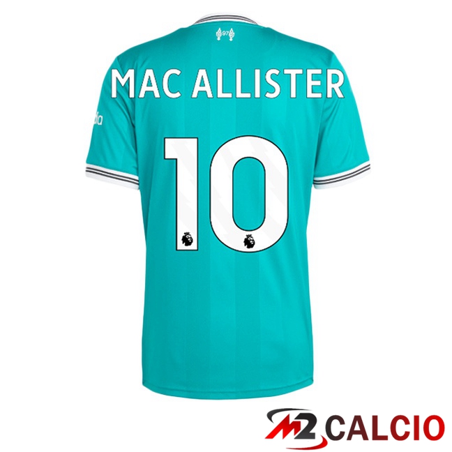 Maglie Calcio FC Liverpool (MAC ALLISTER 10) Terza Verde 2025/2026  Maglie Calcio FC Liverpool (MAC ALLISTER 10) Terza Verde 2025/2026