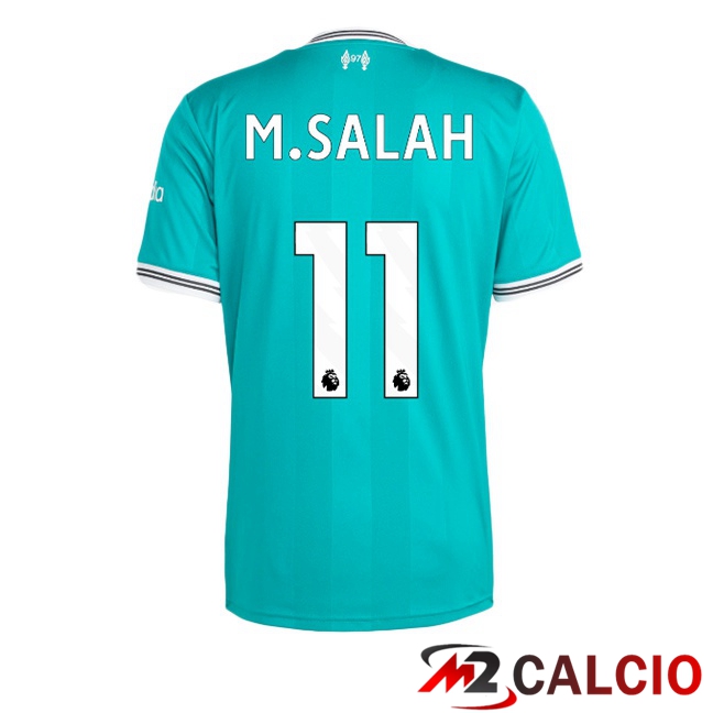 Maglie Calcio FC Liverpool (M.SALAH 11) Terza Verde 2025/2026  Maglie Calcio FC Liverpool (M.SALAH 11) Terza Verde 2025/2026