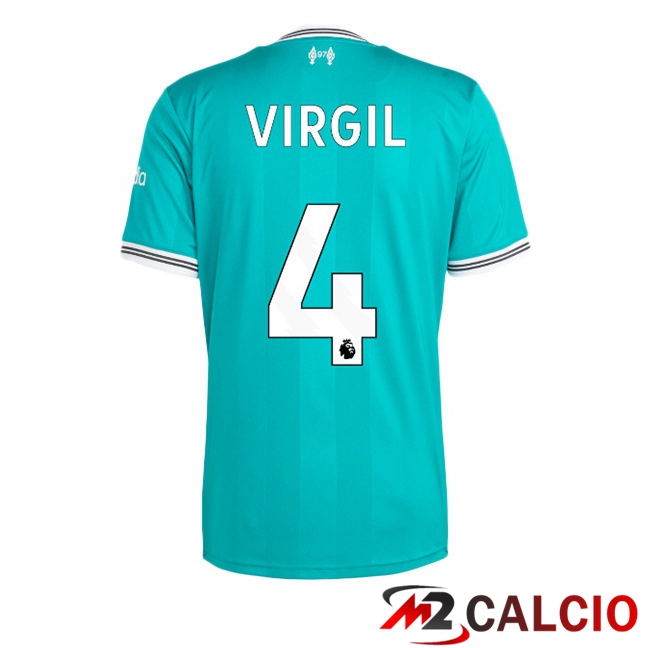 Maglie Calcio FC Liverpool (VIRGIL 4) Terza Verde 2025/2026  Maglie Calcio FC Liverpool (VIRGIL 4) Terza Verde 2025/2026