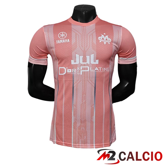 Maglie Calcio Marsiglia OM Edizione Speciale Rosa 2025/2026  Maglie Calcio Marsiglia OM Edizione Speciale Rosa 2025/2026
