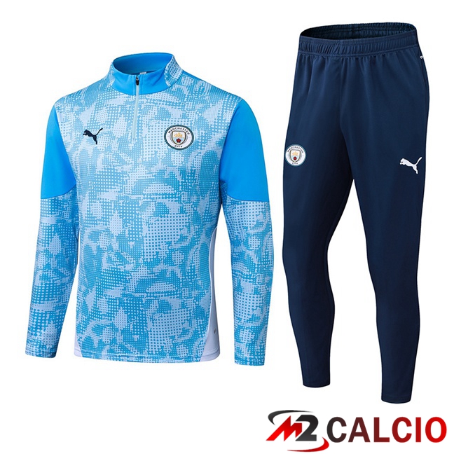 Insieme Tuta Calcio Manchester City Blu 2025/2026